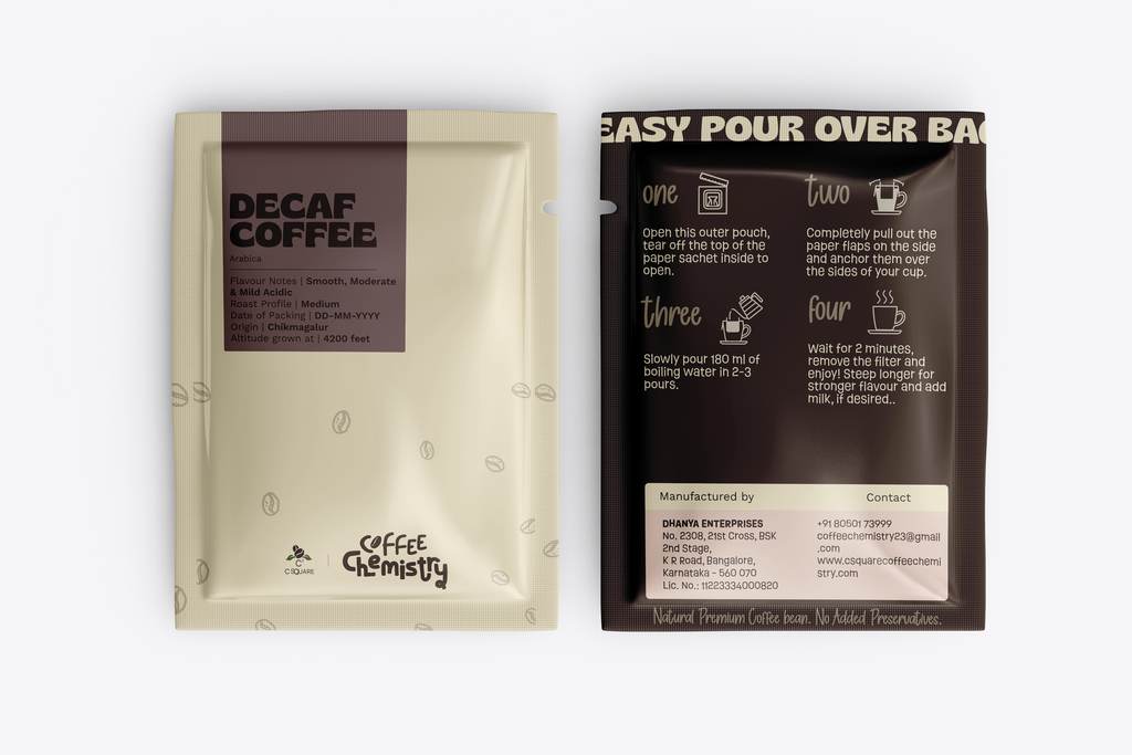 Decaf Coffee ArabicaDrip Bag