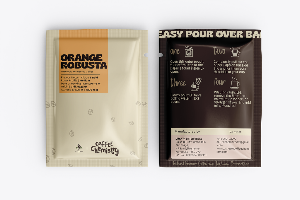 Orange Fermented Robusta Drip Bag