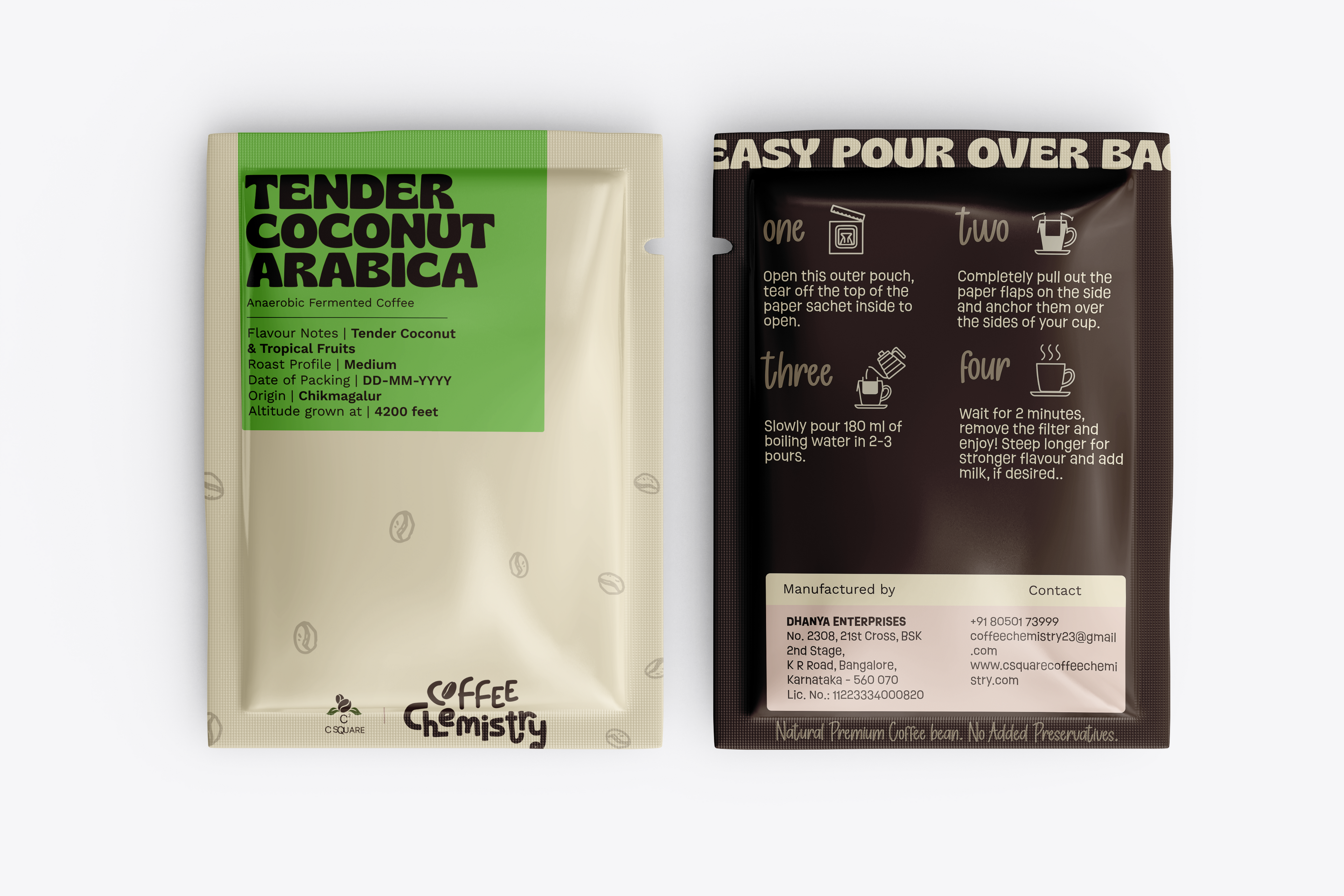 Tender Coconut Fermented Arabica Drip Bag
