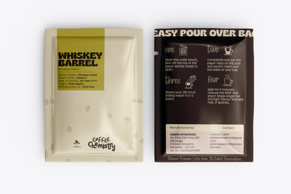 Whiskey Fermented Arabica Drip Bag