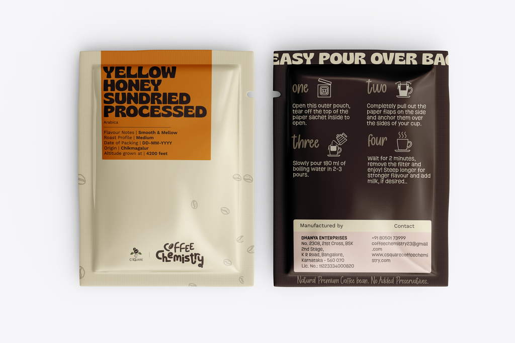 Yellow Honey Sundried Processed Robusta Drip Bag